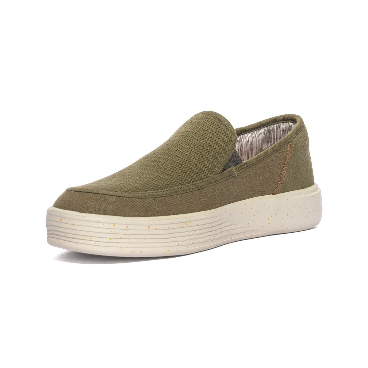HEY DUDE HD40726 Olive Slip-on Uomo 