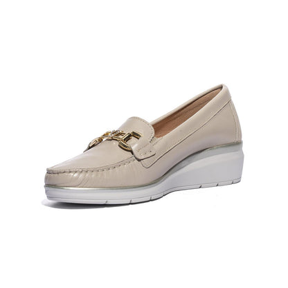 VALLEVERDE 11056 VITELLO PERLA Mocassini Donna 