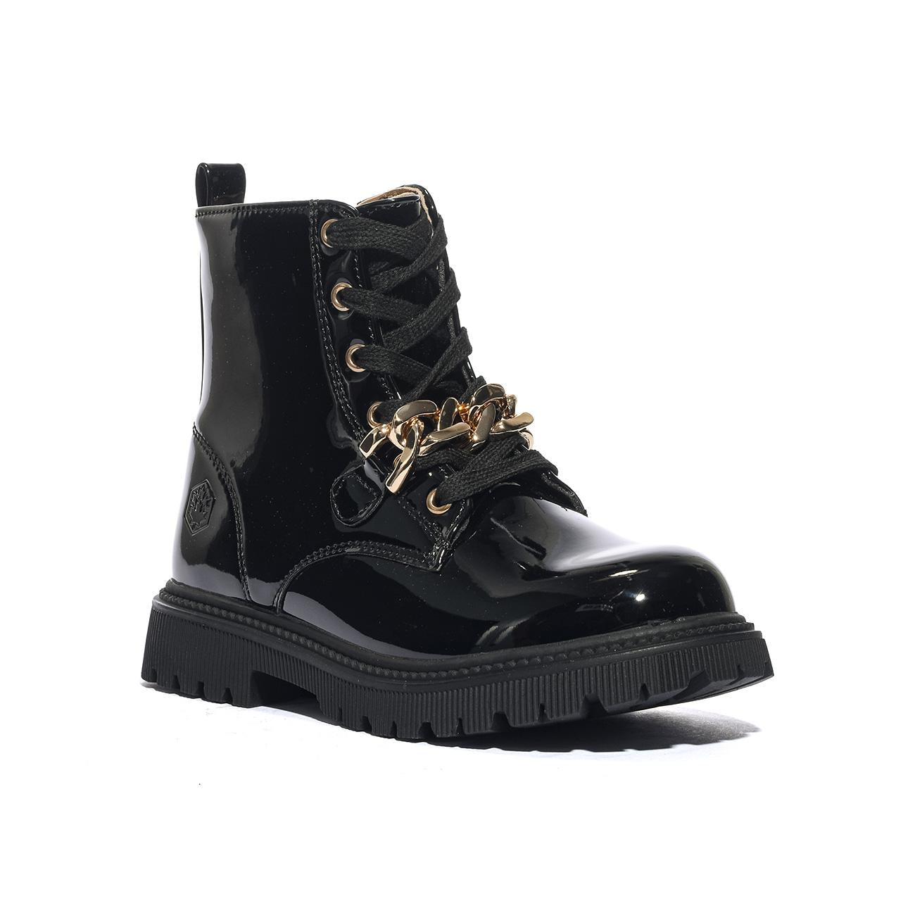 LUMBERJACK 102226547 BLACK Anfibi Bambina 