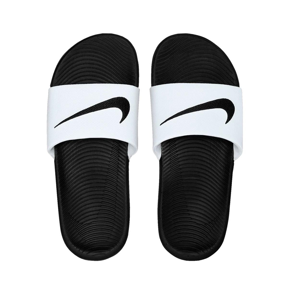 NIKE 819352-100 WHITE BLACK Ciabatte Unisex 