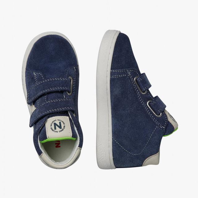 sneakers NATURINO PINN HIGH VL blue 0012017857-22-2C80NAVY-MILK NATURINO
