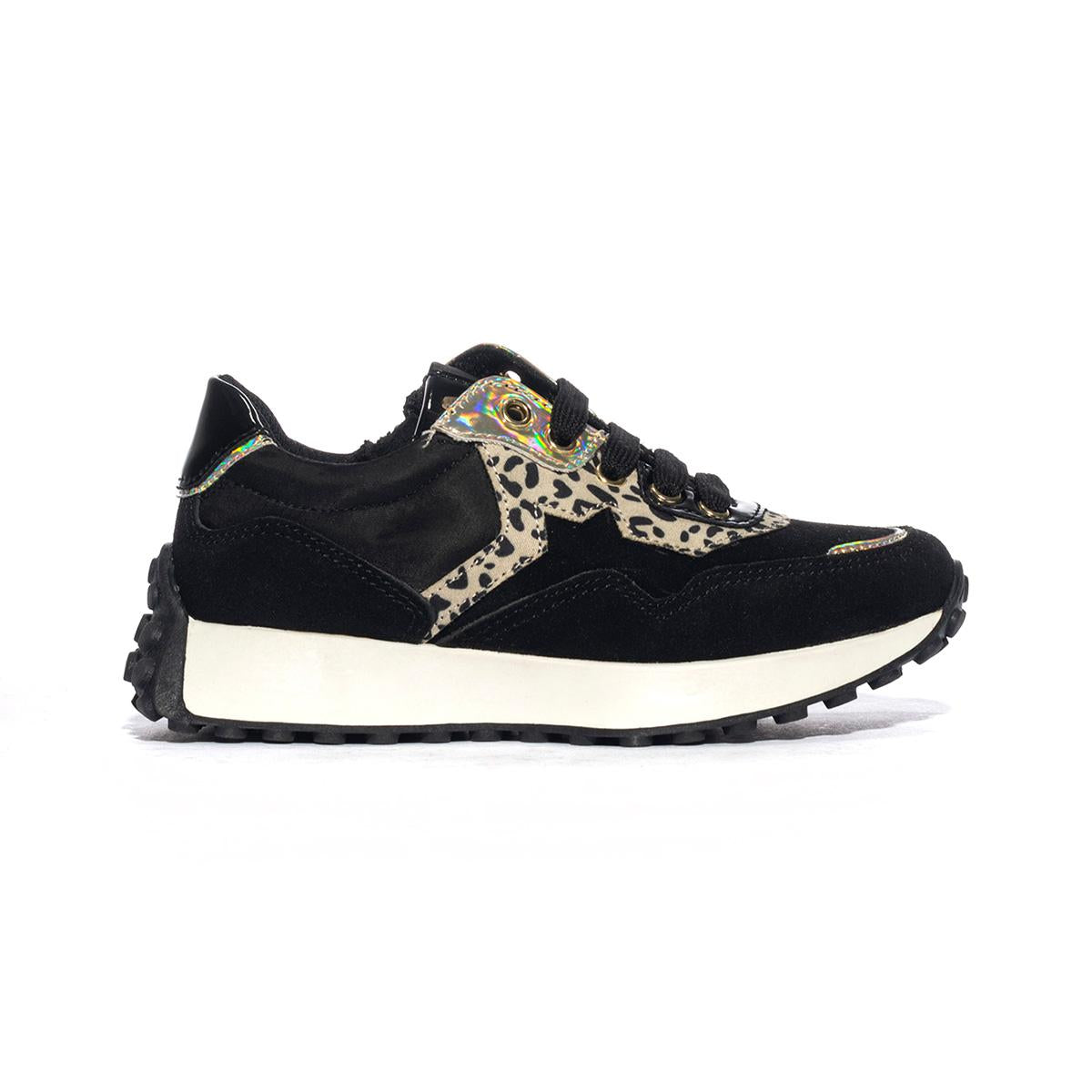 ASSO AG13961 BLACK Sneakers Bambina 