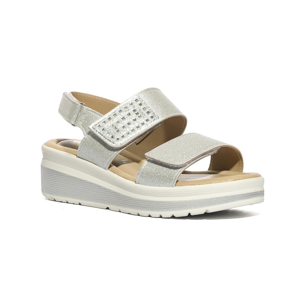 VALLEVERDE VMI104M ARGENTO Sandali Donna 