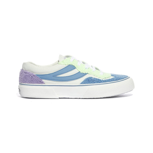 SUPERGA 2941 AZURE VIOLET GREEN BLU Sneakers Donna 