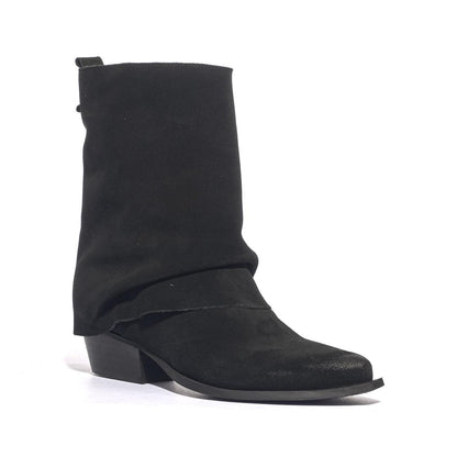 DOLCE MODA TEXAS 01 NERO Stivaletti Donna 