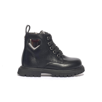 CULT T434 BLACK SILVER Stivaletti Bambina 