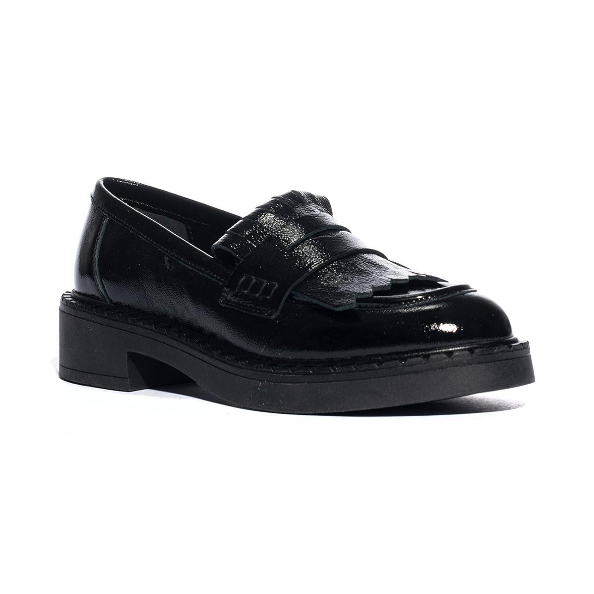 FRAU 97Z5 NERO Mocassini Donna 