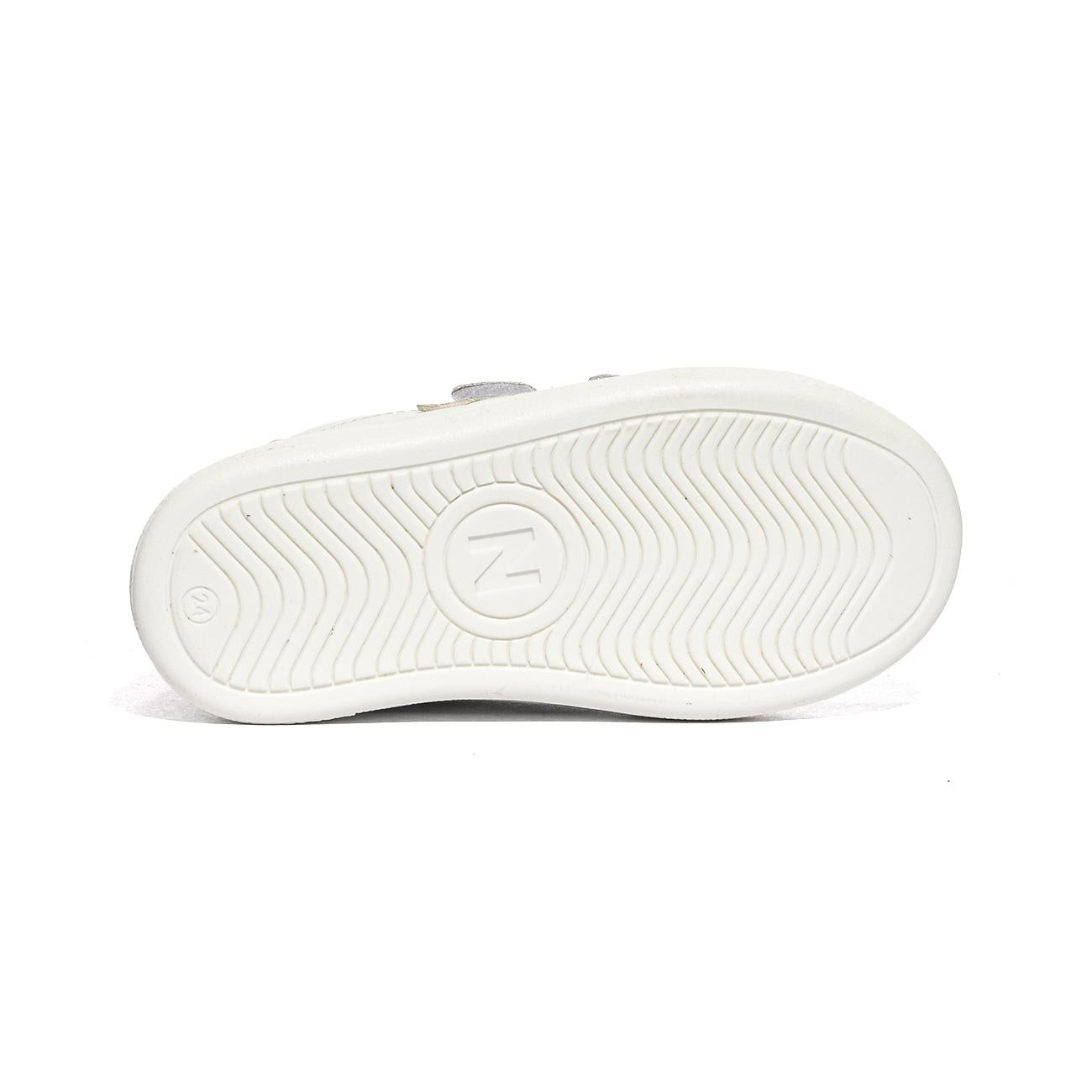 NATURINO 0012017499.34.1N71 WHITE.PLATINUM.SILVER Sneakers Bambina 