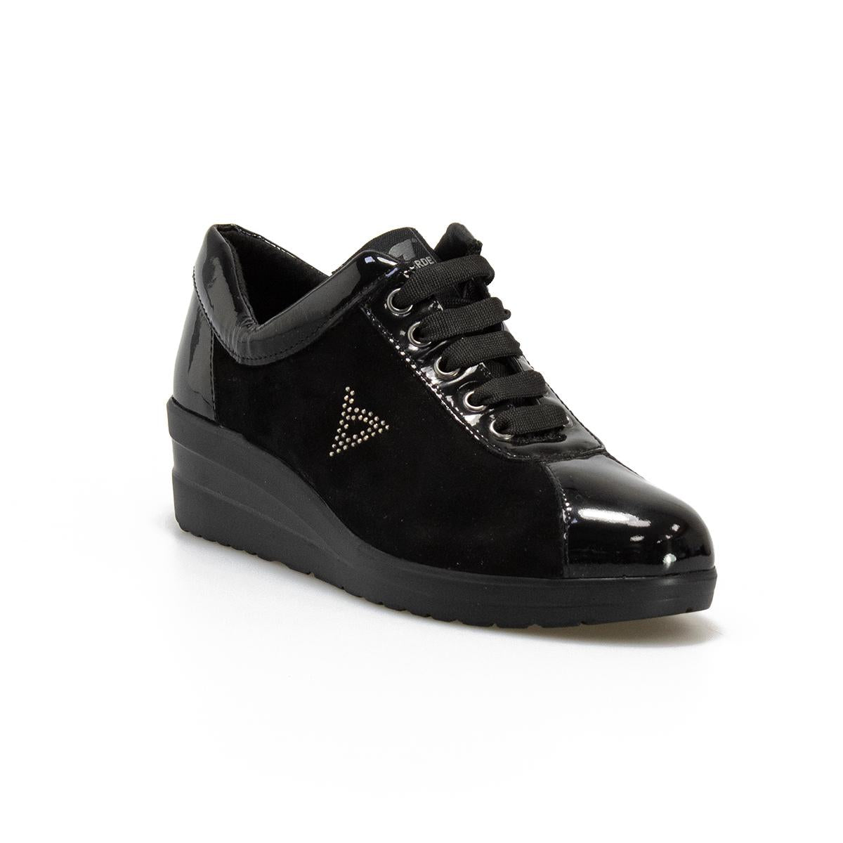 VALLEVERDE 36204 SUEDE BLACK Sneakers Donna 