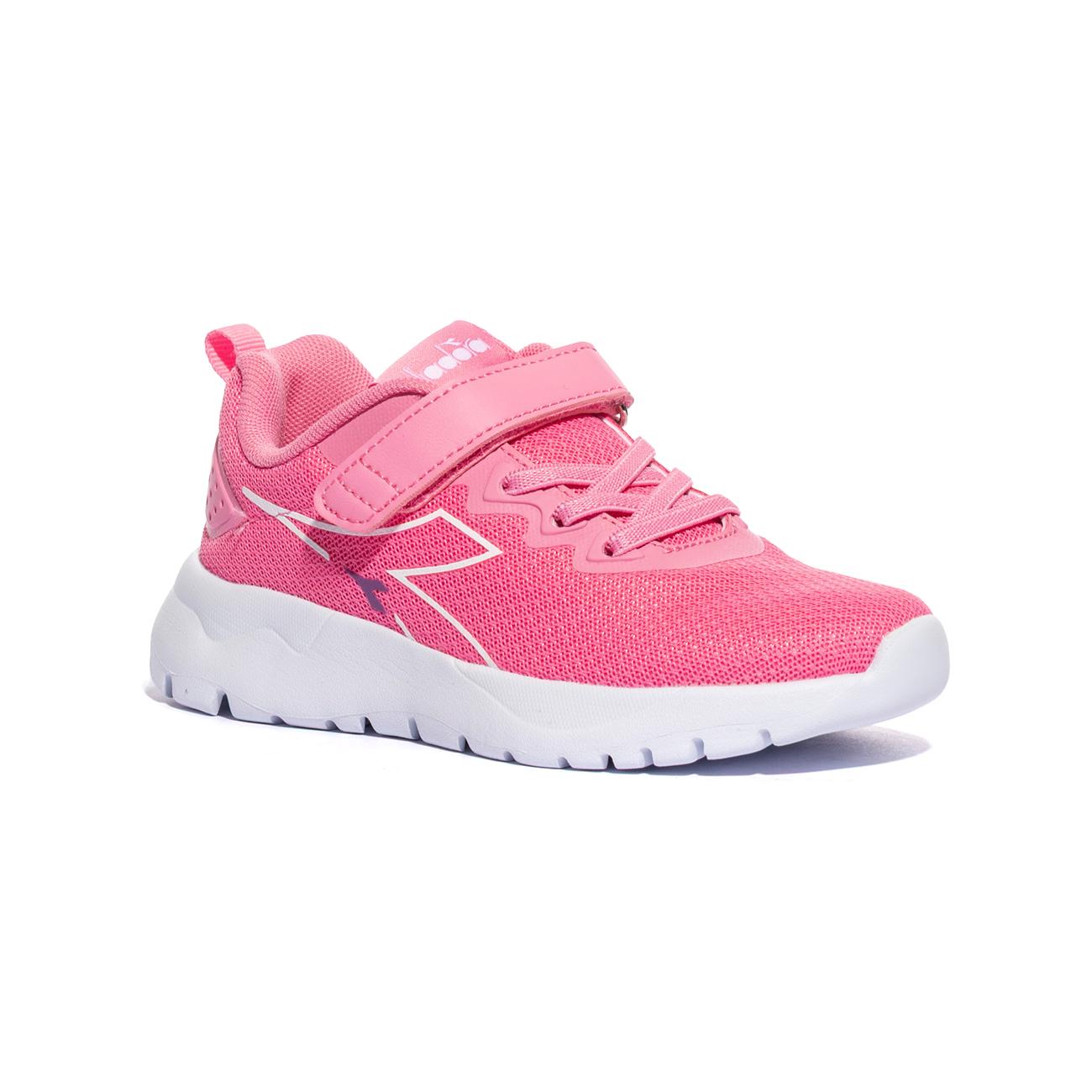 DIADORA 101.182001 BIANCO ROSA POURRI Sneakers Unisex Bambino 