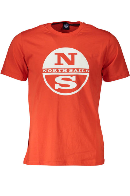 NORTH SAILS 902504000_89DA15D_ROSSO0177 Rosso T-Shirt Uomo 
