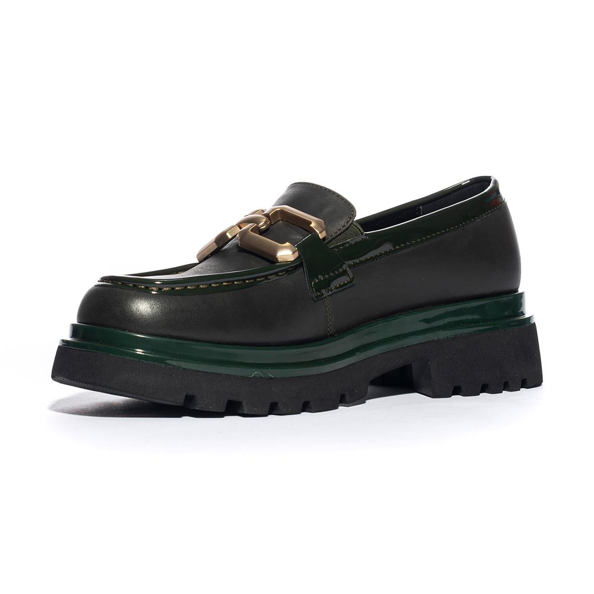 KEYS K8550 VERDE Mocassini Donna 