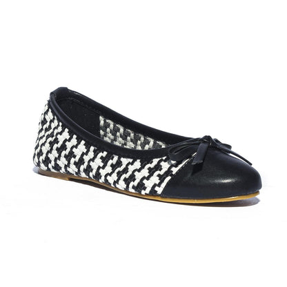 KHARISMA 8177 NERO BIANCO Ballerine Donna 
