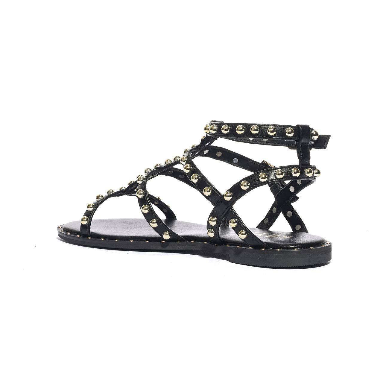 KEYS K10891 BLACK Sandali Donna 