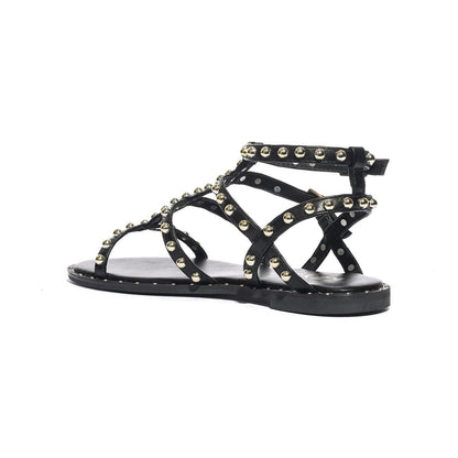 KEYS K10891 BLACK Sandali Donna 