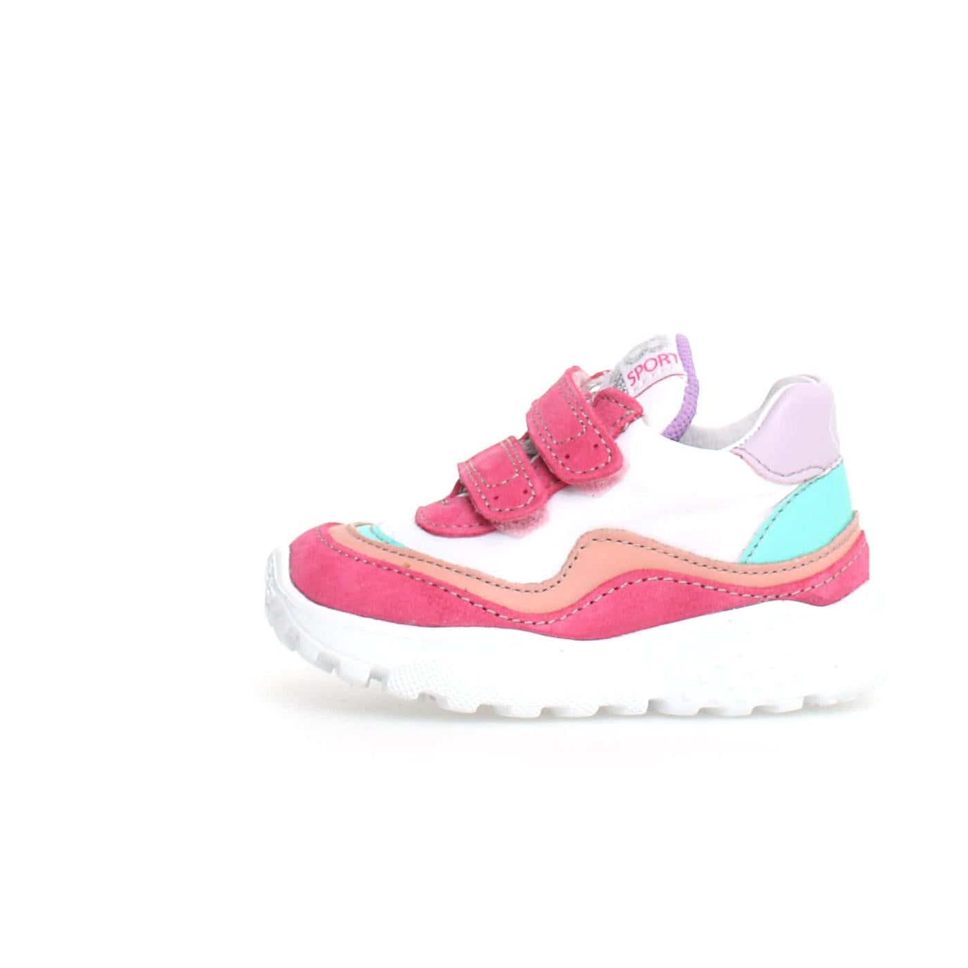 FALCOTTO 0012016131-11-1M14 FLAMINGO-WHITE-PEACH Sneakers Bambina 