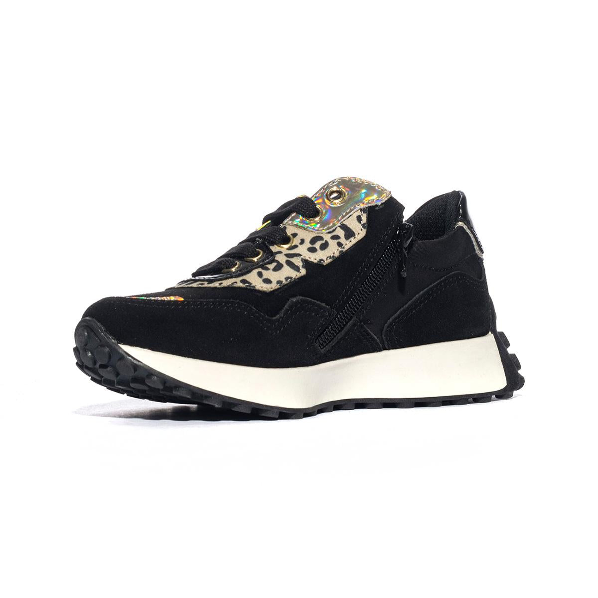 ASSO AG13961 BLACK Sneakers Bambina 
