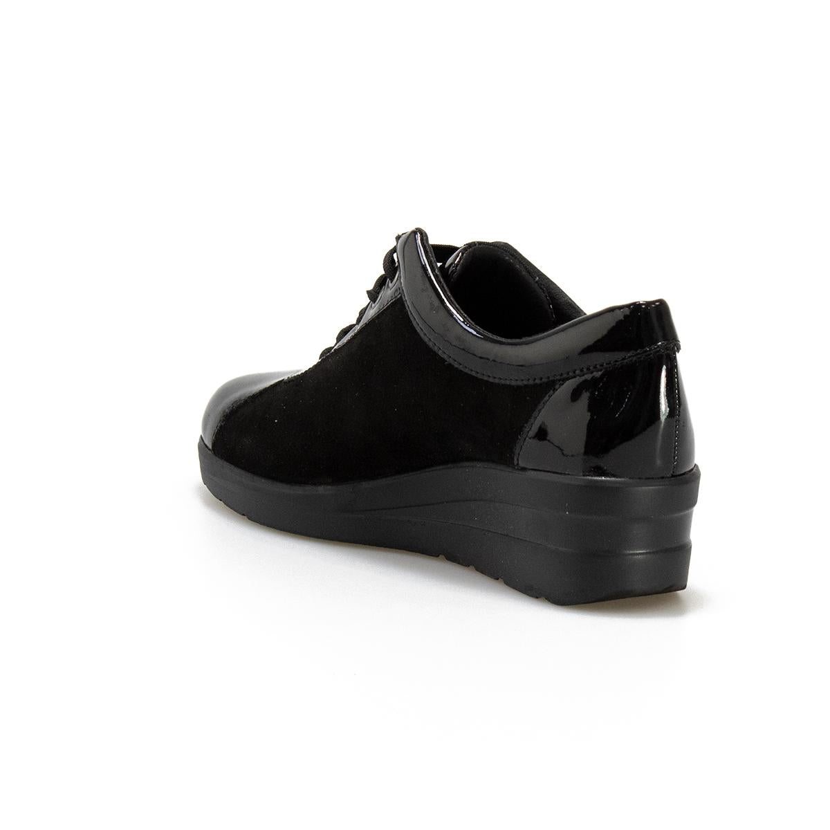 VALLEVERDE 36204 SUEDE BLACK Sneakers Donna 