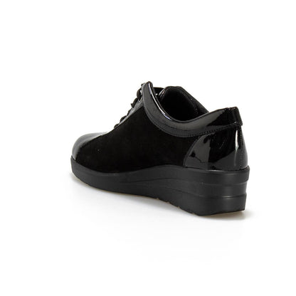 VALLEVERDE 36204 SUEDE BLACK Sneakers Donna 