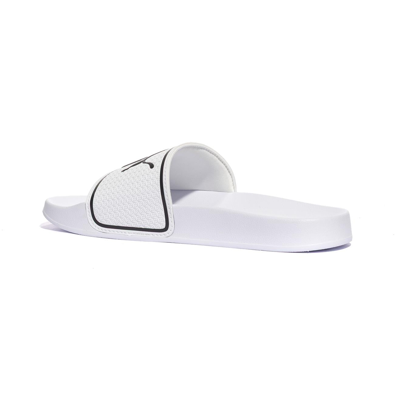 PUMA 384139-02 white Ciabatte Unisex Bambino 
