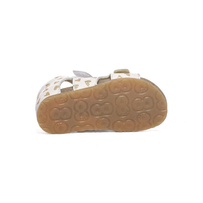 FALCOTTO 0011500737.F4.1N03 WHITE PLATINUM Sandali Bambina 