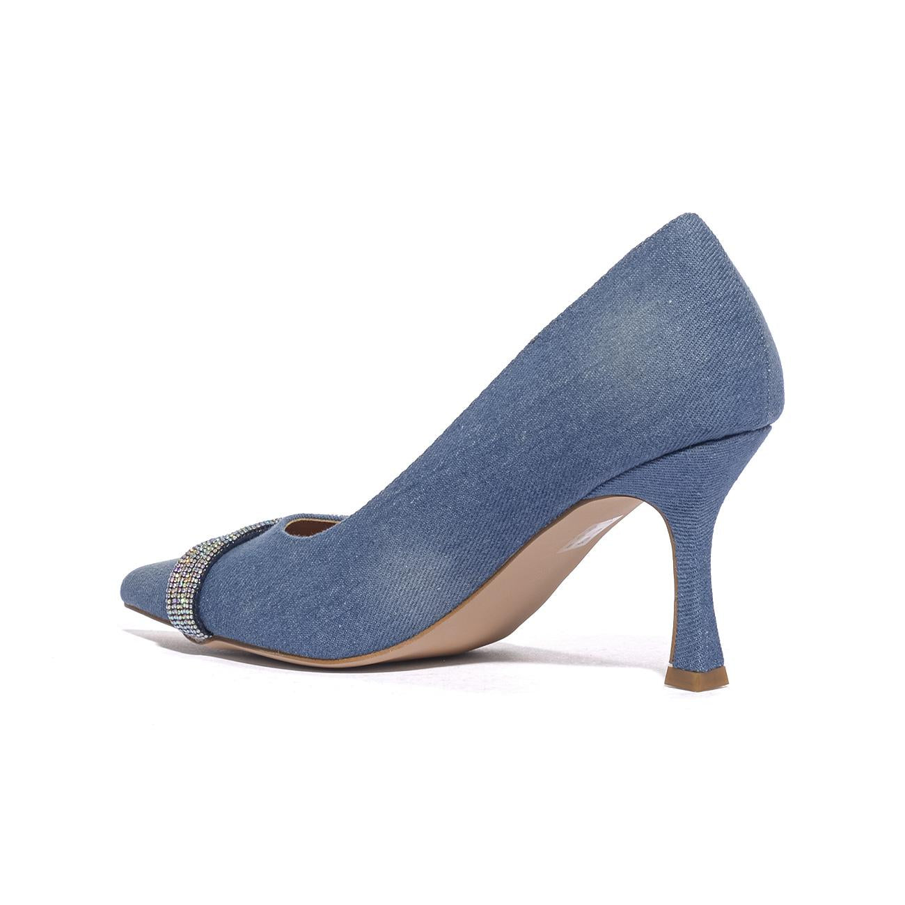 KHARISMA 7062 JEANS BLU Decollete Donna 