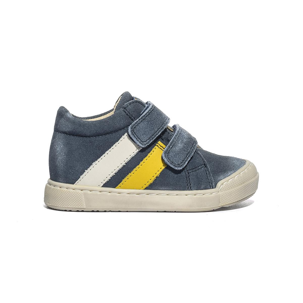 FALCOTTO 0012015339.40.1C67 NAVY YELLOW Sneakers Bambino 