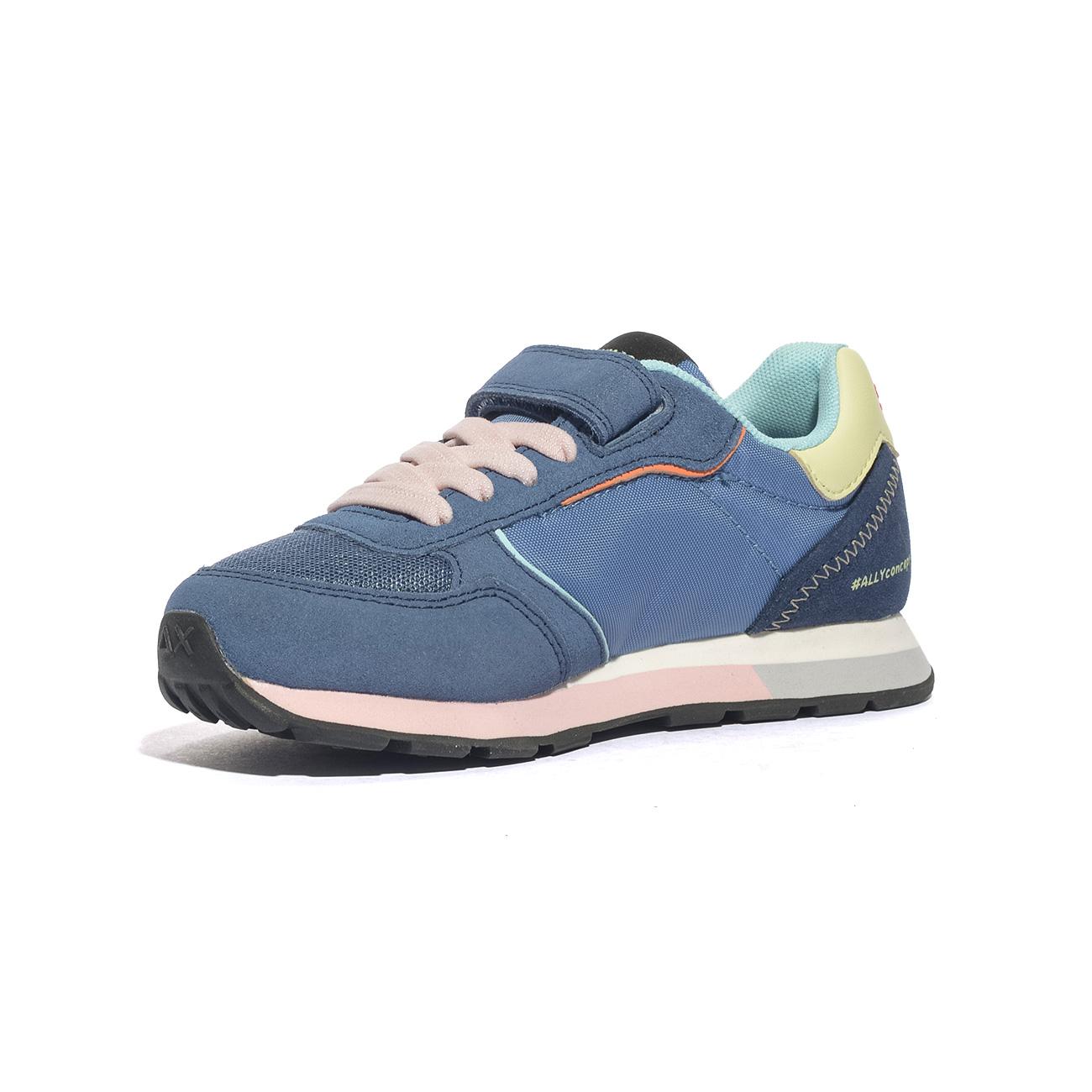 Sneakers Sun68 GIRL'S ALLY COLOR  EXPLOSION (KID) Blu Z34404KAVIO SUN 68