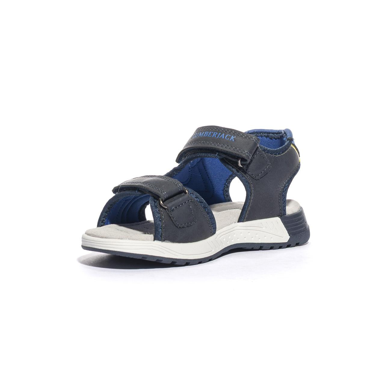 LUMBERJACK SBG5806-006 NAVY BLUE ROYAL M0142 Sandali Bambino 