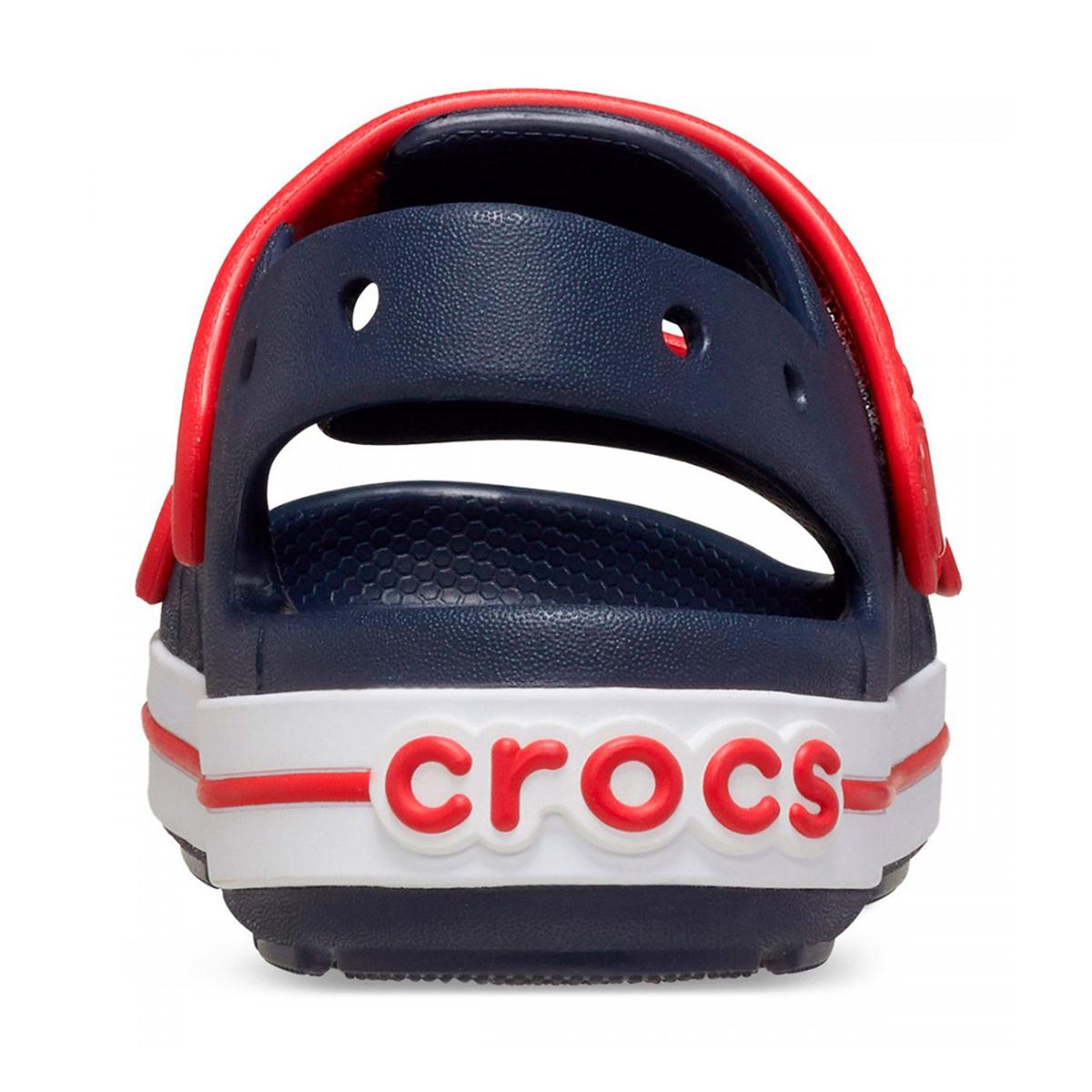 CROCS CR.209423 NAVY VARSITY RED SANDALO Unisex Bambini 