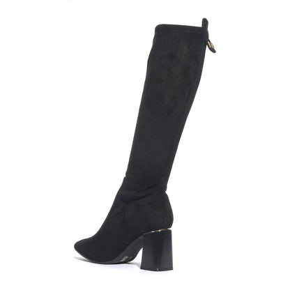 MARIELLA BURANI 51693 SUEDE BLACK Stivali Donna 