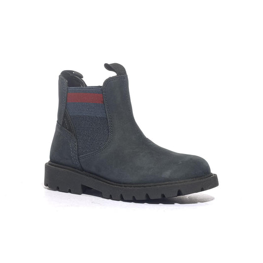 GEOX J16FAA 045NH NAVY RED  C0735 Stivaletti Bambino 