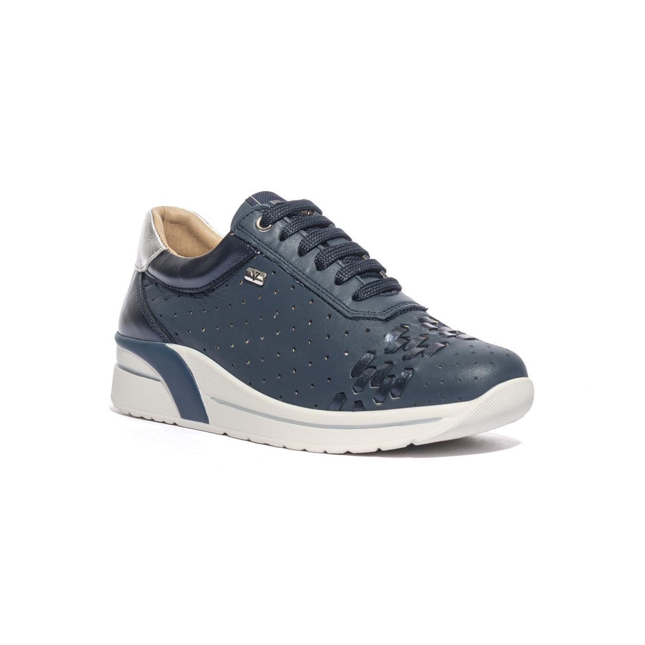 VALLEVERDE V49405 NAPPA BLU Sneakers Donna 
