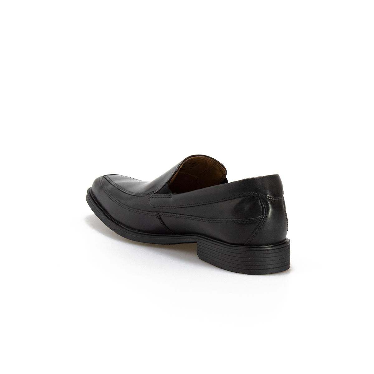 CLARKS 110312 BLACK LEATHE Mocassini Uomo 