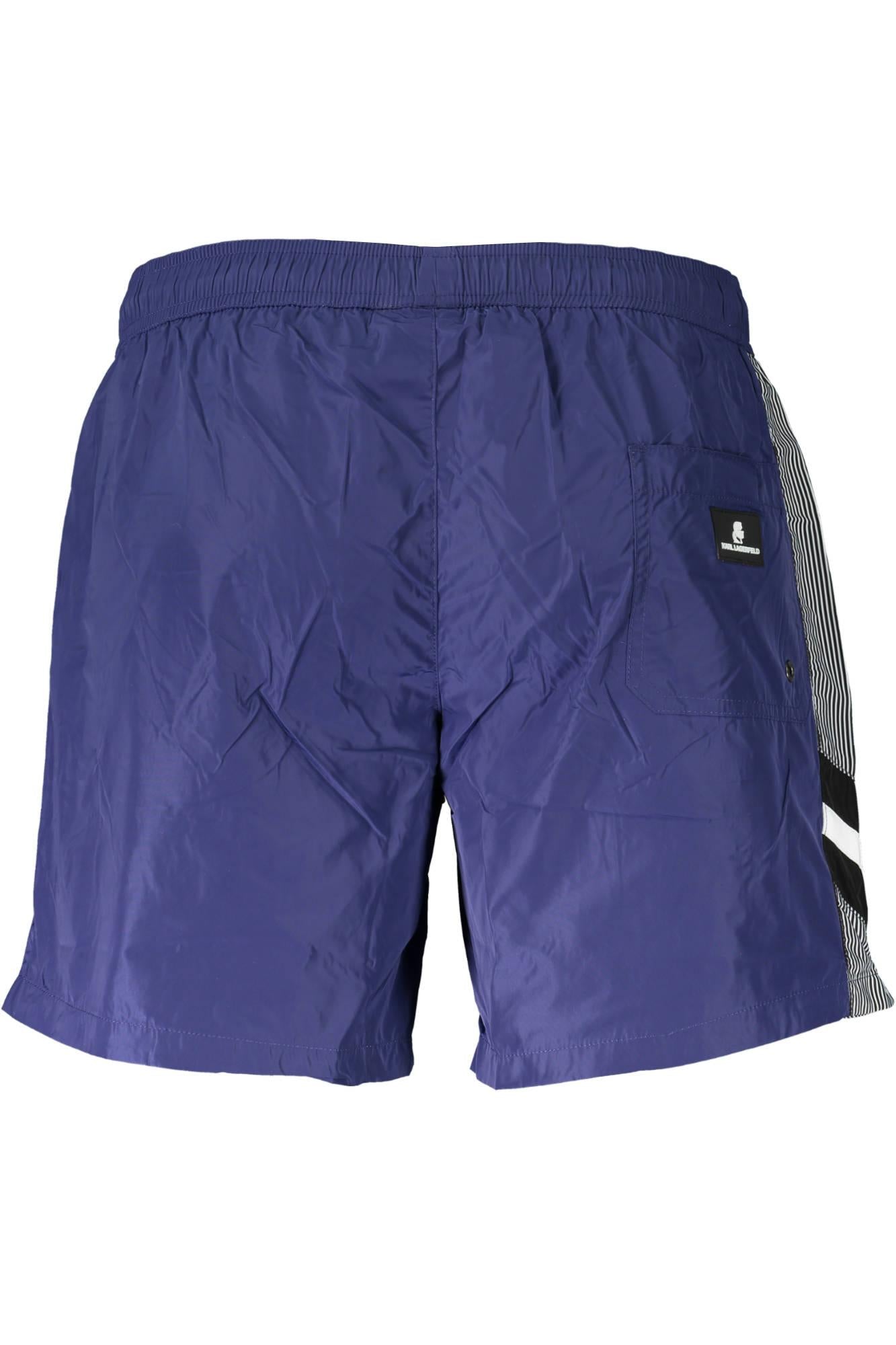 KARL LAGERFELD KL20MBM07_BLU_NAVY Blu Costumi Uomo 