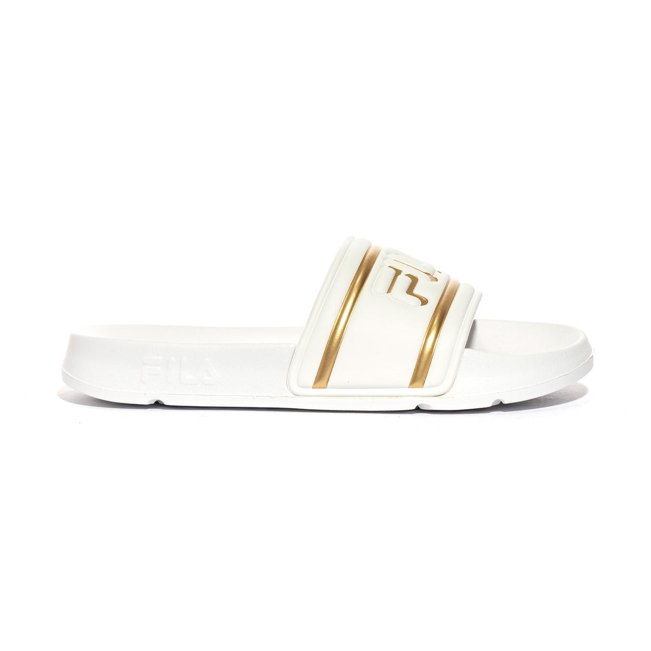 FILA FFW0102 White-Gold Ciabatte Donna 
