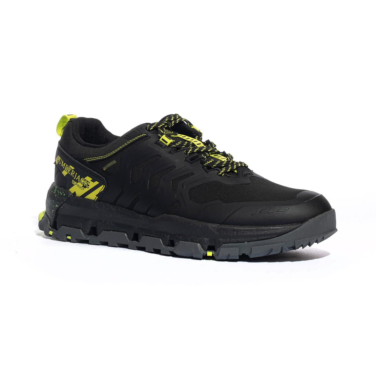 Sneakers Lumberjack Silverstone Nere SMC0611-005BLACK LIME LUMBERJACK