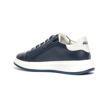 4US 42700 BLU WHITE Sneakers Bambino 