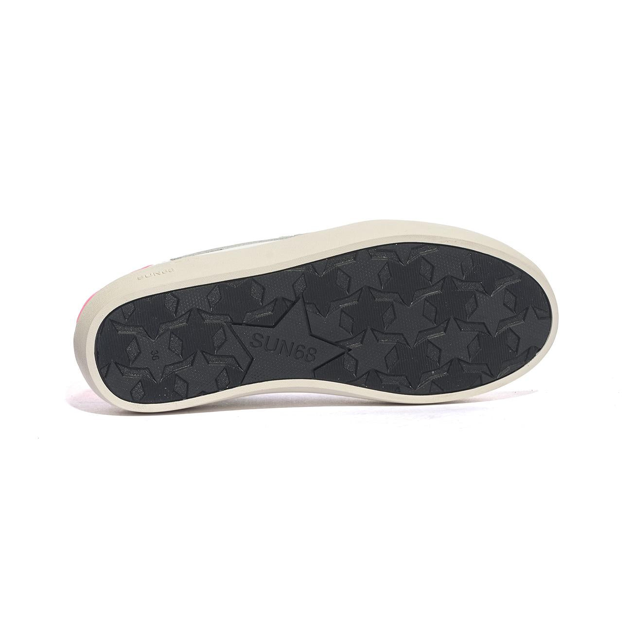 SUN 68 Z34225 BIANCO FUXIA FLUO Sneakers Donna 