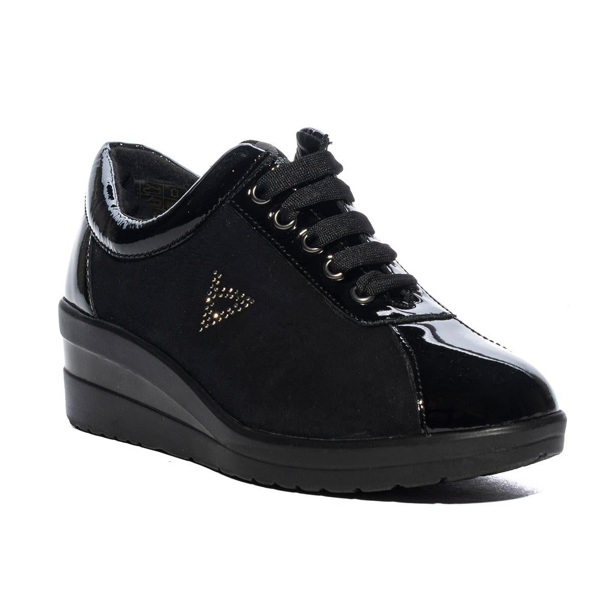 VALLEVERDE 36204 SUEDE BLACK Sneakers Donna 