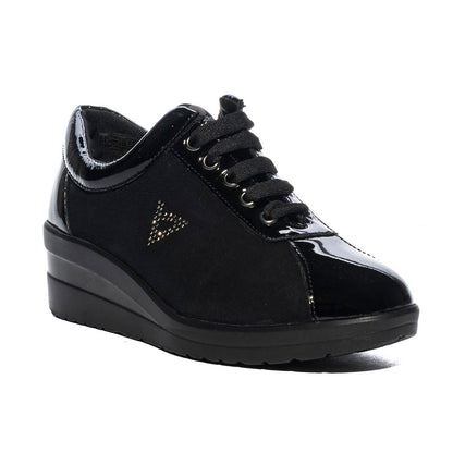 VALLEVERDE 36204 SUEDE BLACK Sneakers Donna 