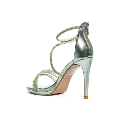 QUEEN HELENA ZM9314 GREEN Sandali Donna 