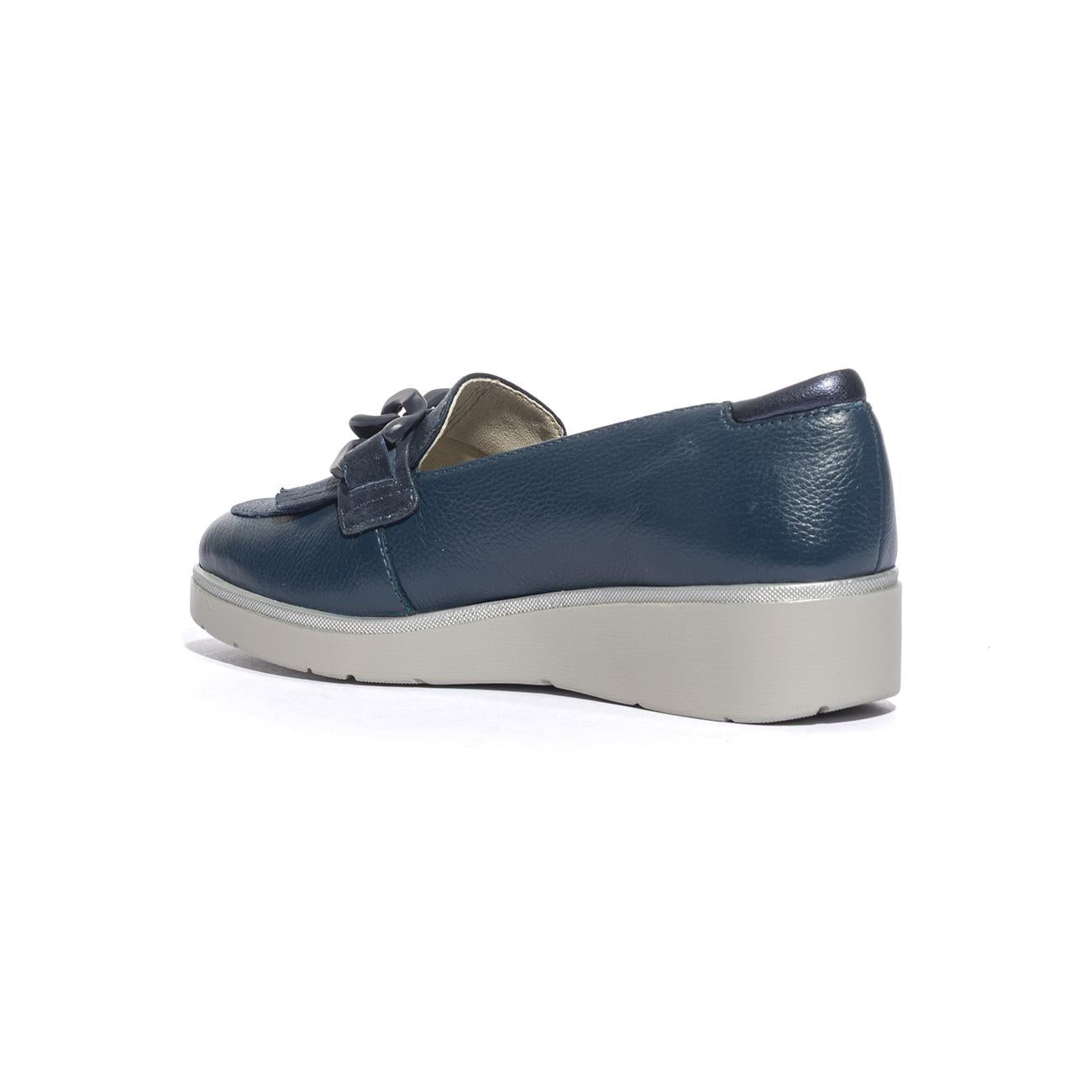 RIPOSELLA EMILIANA E WA01BX BLU Mocassini Donna 