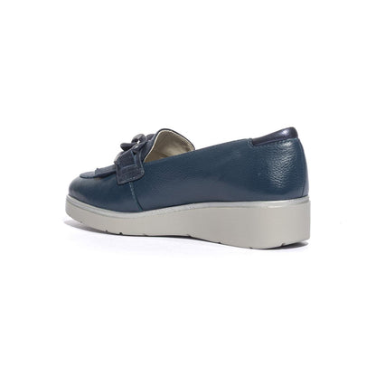 RIPOSELLA EMILIANA E WA01BX BLU Mocassini Donna 