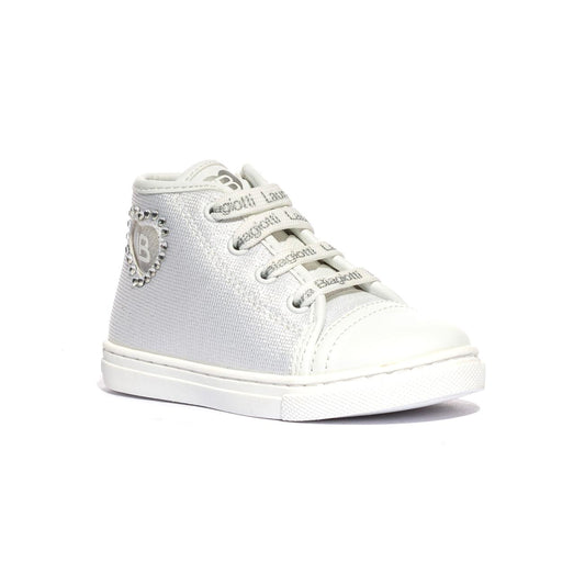 LAURA BIAGIOTTI 9070 WHITE Sneakers Bambina 