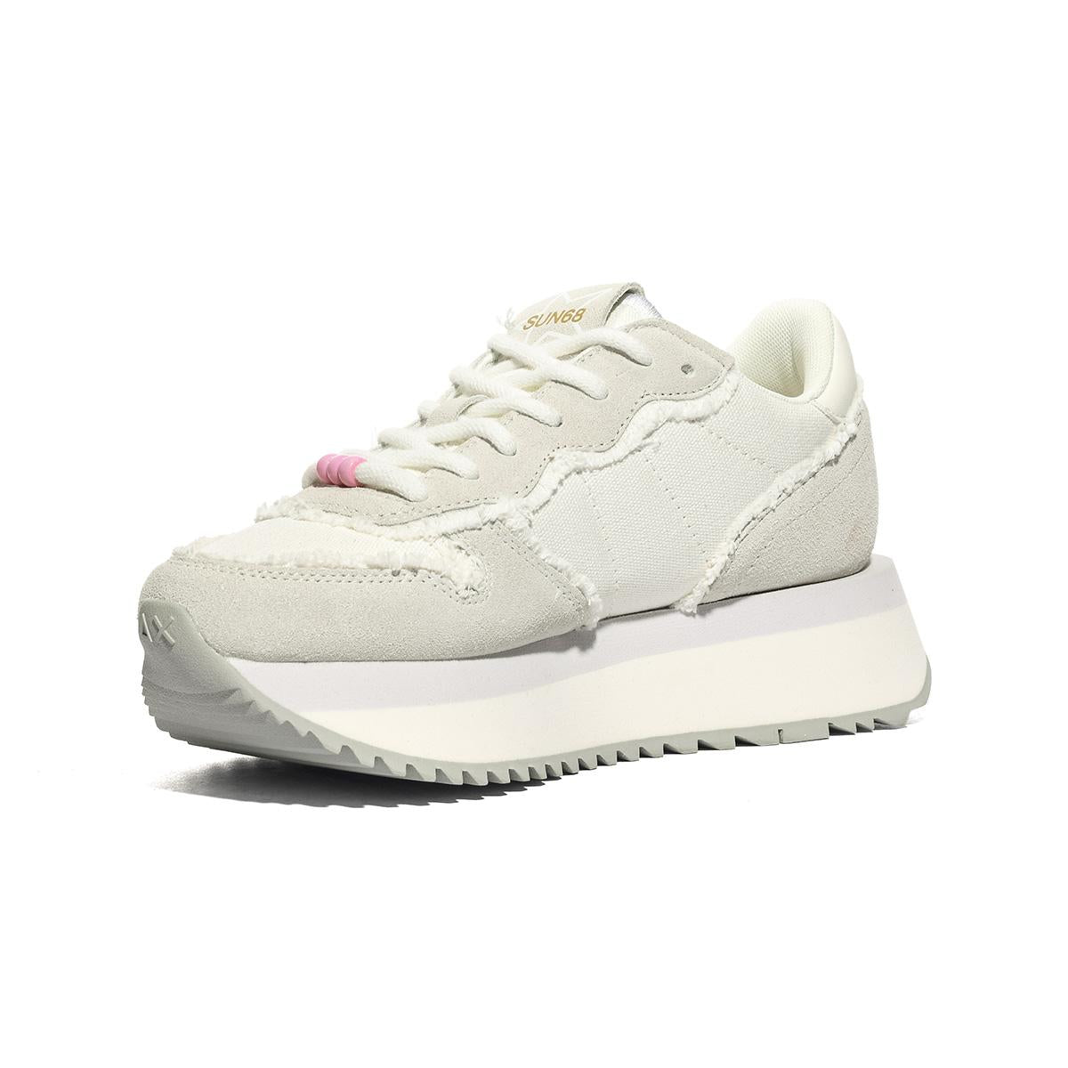 SUN 68 Z35216 BIANCO PANNA Sneakers Donna 