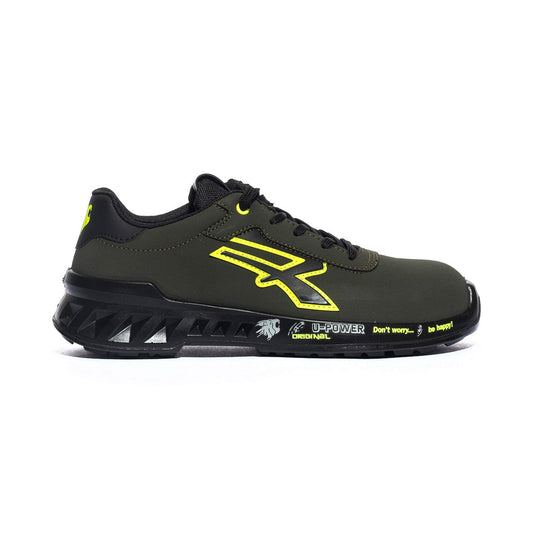 Scarpe Antinfortunistiche U-power Ryan Verdi Gialle RV20304MIX U-POWER