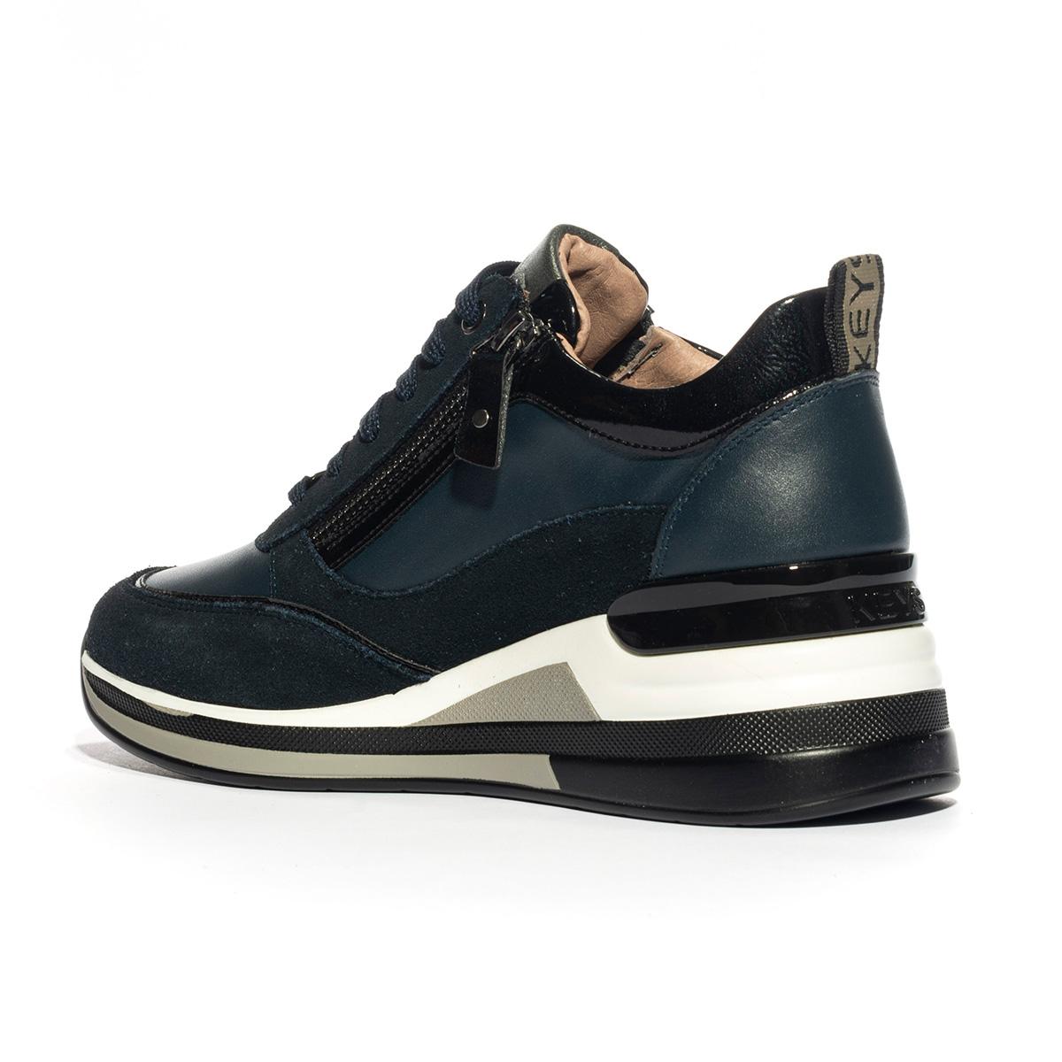KEYS K8326 BLU BLACK Sneakers Donna 
