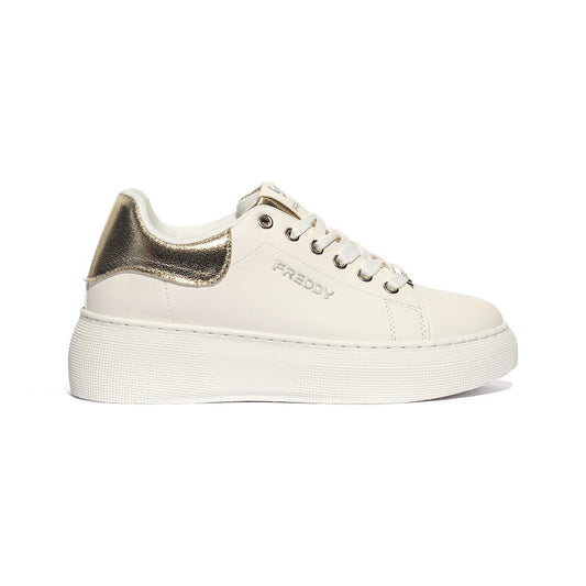 Sneakers Freddy Fy7712 Bianche FY7712WHITE FREDDY