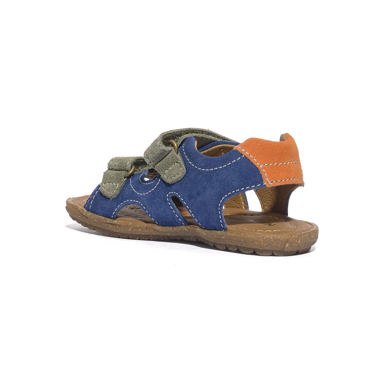 NATURINO 0010502430.02.4C10 BERMUDA OLIVE Sandali Bambino 